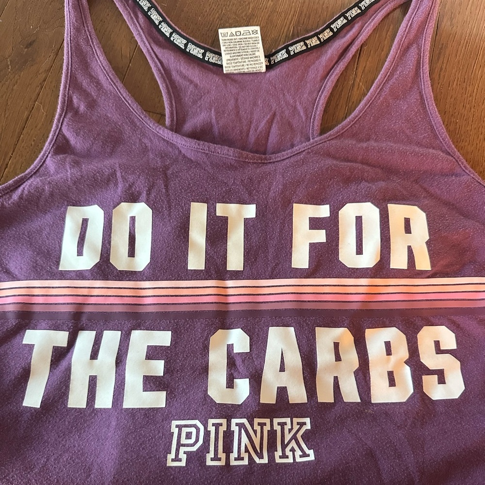 Victoria secret pink tank top.